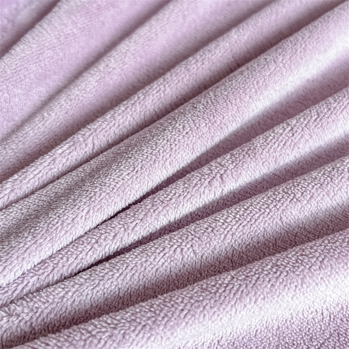 91家纺网 家纺一手货源 找家纺 857 2024新款纯色保暖高克重牛奶绒床笠 床笠-薰衣草紫