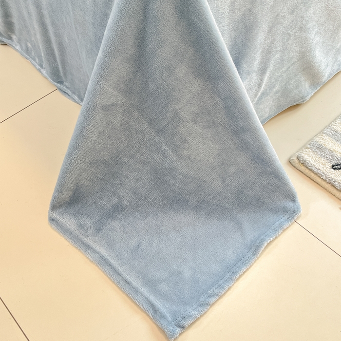 91家纺网 家纺一手货源 找家纺 慕尚家纺 2025新款高克重印花雪花绒被套单件 旺福