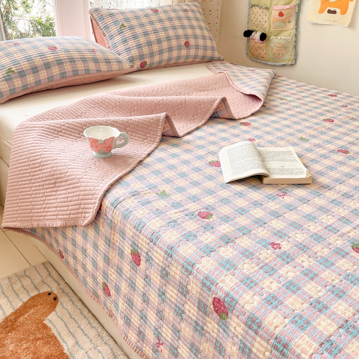 91家纺网 家纺一手货源 找家纺 （总）澜妃 2025新款软fufu云感双层纱秋冬被被子被芯床盖系列（颜值与温度并存）