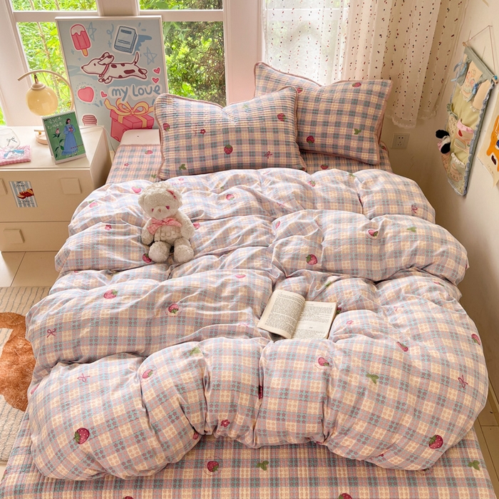 91家纺网 家纺一手货源 找家纺 （总）澜妃 2025新款软fufu云感双层纱秋冬被被子被芯床盖系列（颜值与温度并存）