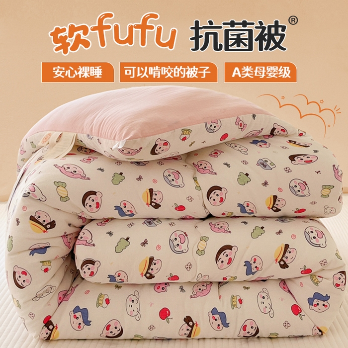 91家纺网 家纺一手货源 找家纺 （总）澜妃 2025新款软fufu云感双层纱秋冬被被子被芯床盖系列（颜值与温度并存）