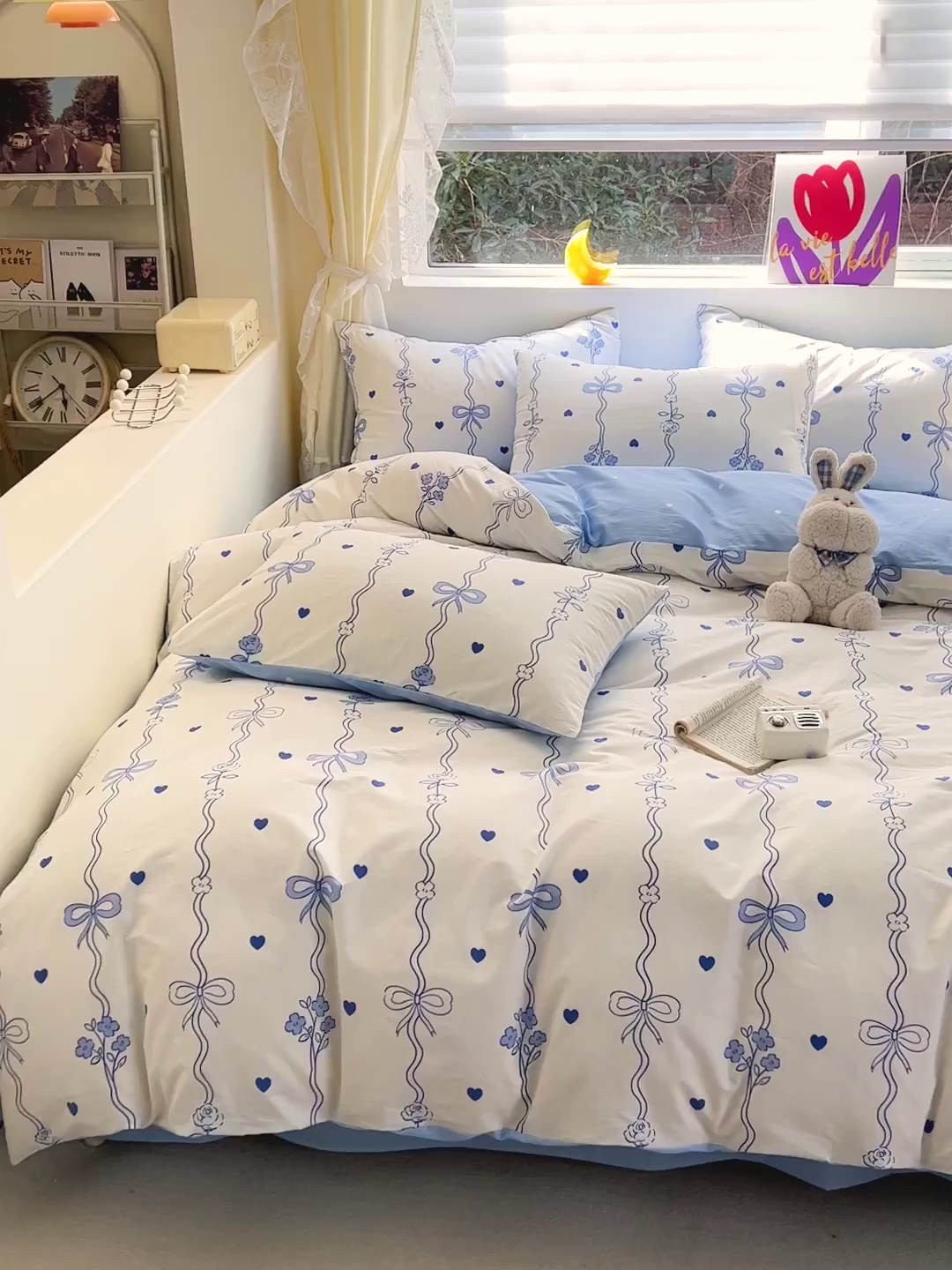 91家纺网 家纺一手货源 找家纺 朵希曼 2026新款全棉印花小清新系列四件套 米兰达