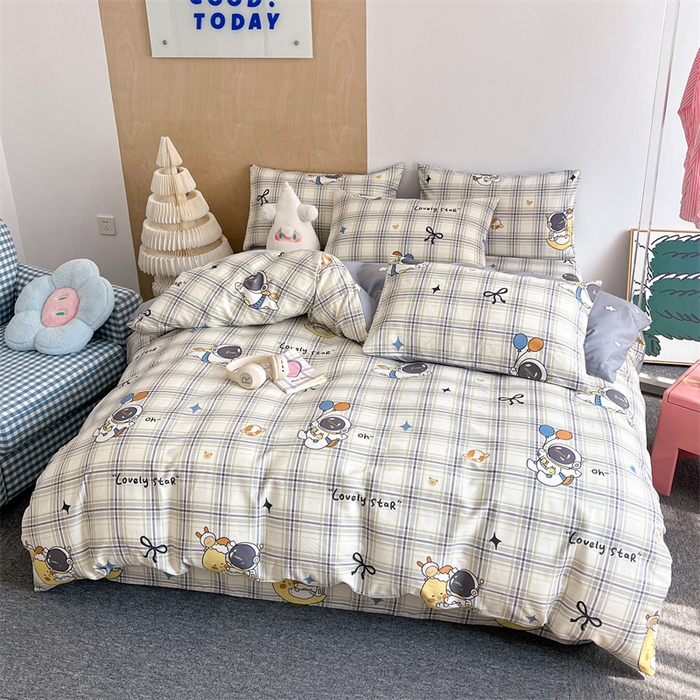 91家纺网 家纺一手货源 找家纺 （总）澜妃 2025春夏新款12868全棉纯棉印花单被套