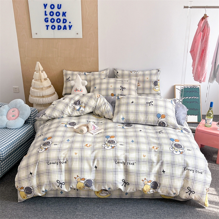 91家纺网 家纺一手货源 找家纺 （总）澜妃 2025春夏新款12868全棉纯棉印花单被套