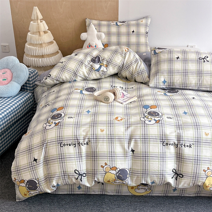 91家纺网 家纺一手货源 找家纺 （总）澜妃 2025春夏新款12868全棉纯棉印花单被套