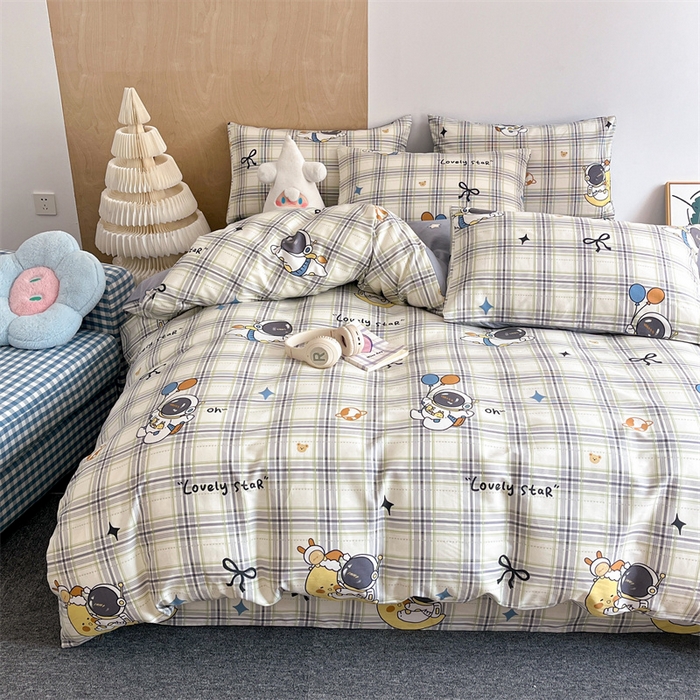 91家纺网 家纺一手货源 找家纺 （总）澜妃 2025春夏新款12868全棉纯棉印花单被套