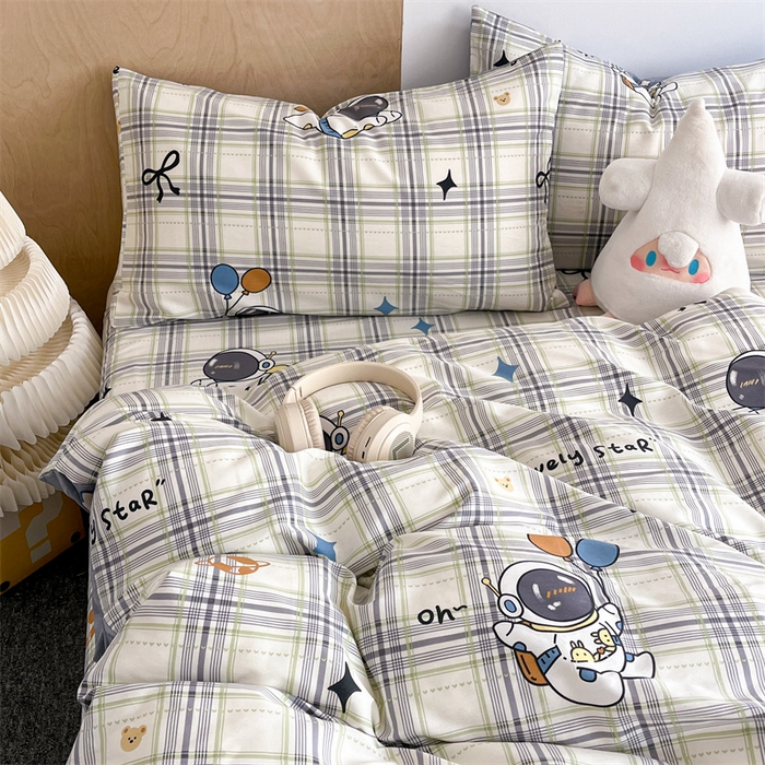 91家纺网 家纺一手货源 找家纺 （总）澜妃 2025春夏新款12868全棉纯棉印花单被套