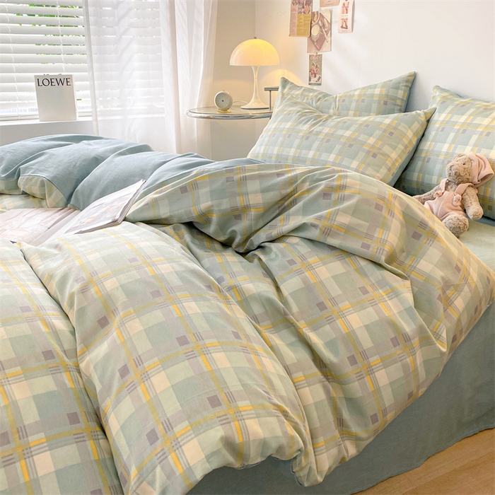 91家纺网 家纺一手货源 找家纺 （总）澜妃 2025春夏新款12868全棉纯棉印花单被套