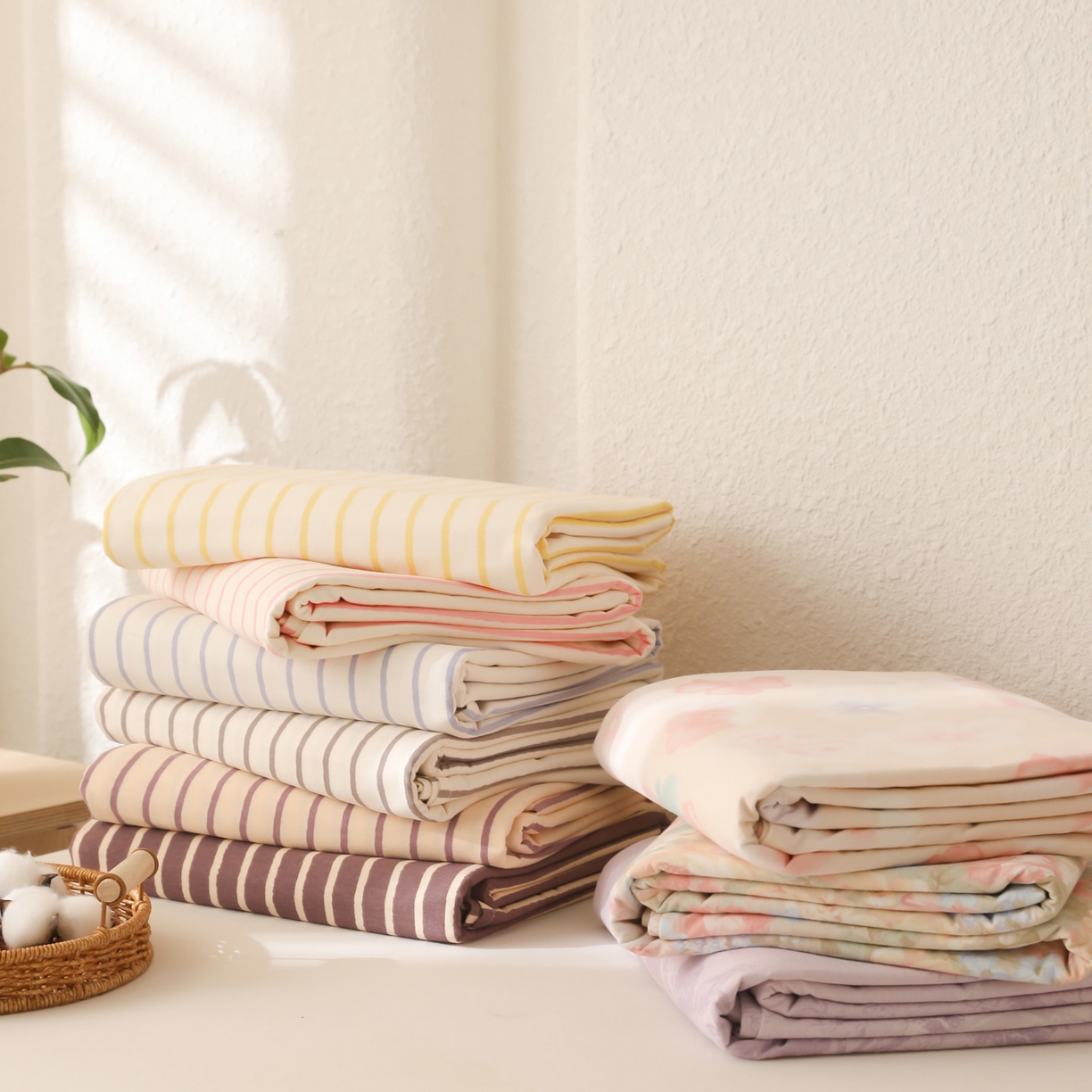 91家纺网 家纺一手货源 找家纺 （总）女子家纺 2025新款全棉纯棉磨毛单床笠 床笠单件