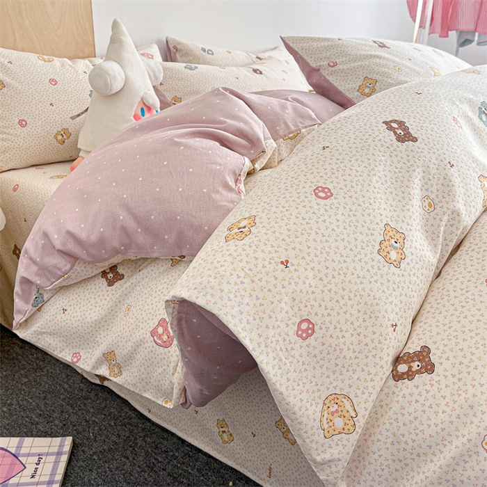 91家纺网 家纺一手货源 找家纺 （总）澜妃 2025春夏新款12868全棉纯棉印花单被套