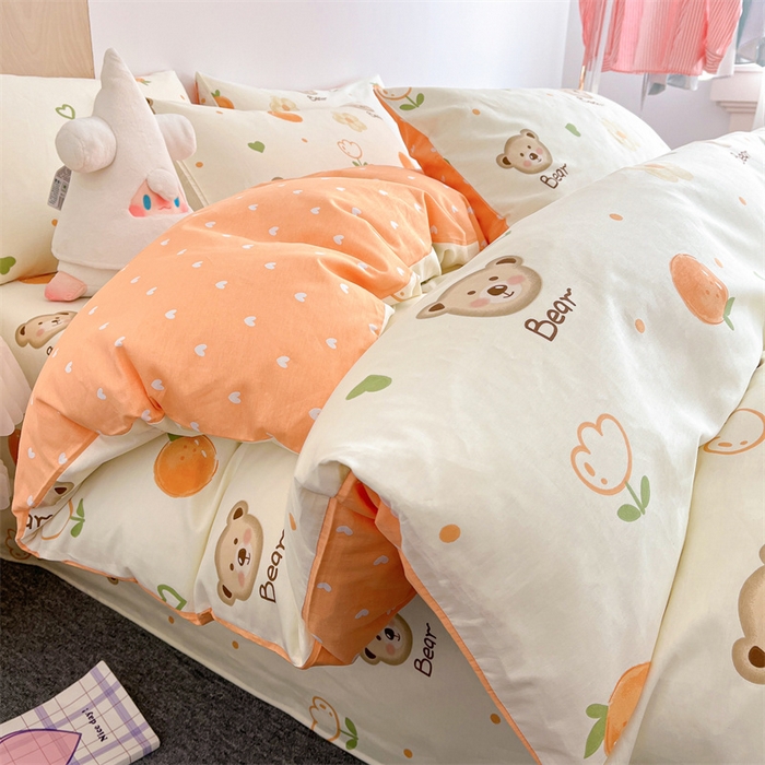 91家纺网 家纺一手货源 找家纺 （总）澜妃 2025春夏新款12868全棉纯棉印花单被套