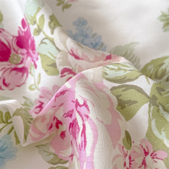 91家纺网 家纺一手货源 找家纺 澜妃 2025春夏新款12868全棉纯棉印花单被套 爱丽丝-蓝