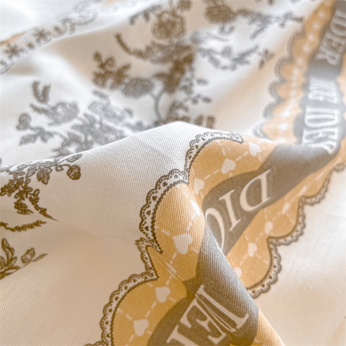 91家纺网 家纺一手货源 找家纺 澜妃 2025春夏新款12868全棉纯棉印花单被套 初夏繁花