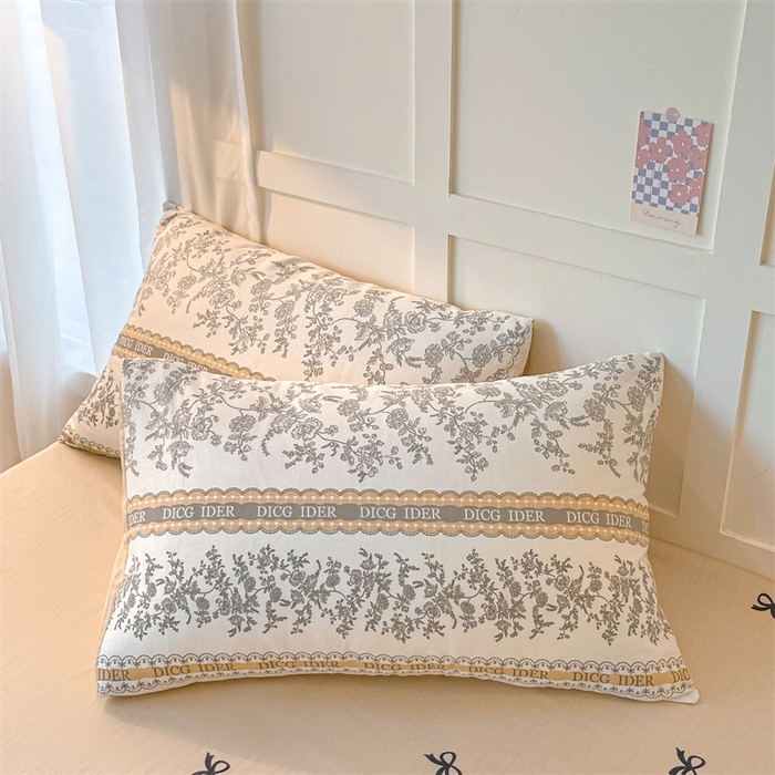 91家纺网 家纺一手货源 找家纺 澜妃 2025春夏新款12868全棉纯棉印花单被套 初夏繁花