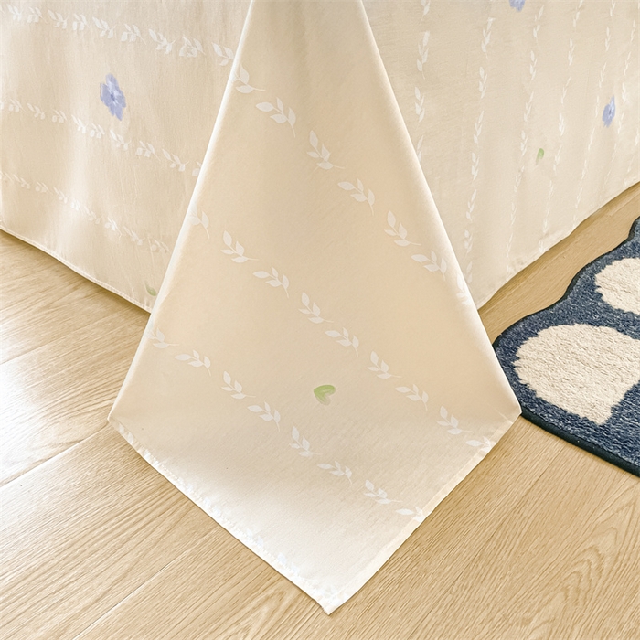 91家纺网 家纺一手货源 找家纺 澜妃 2025春夏新款12868全棉纯棉印花单被套 春日记忆