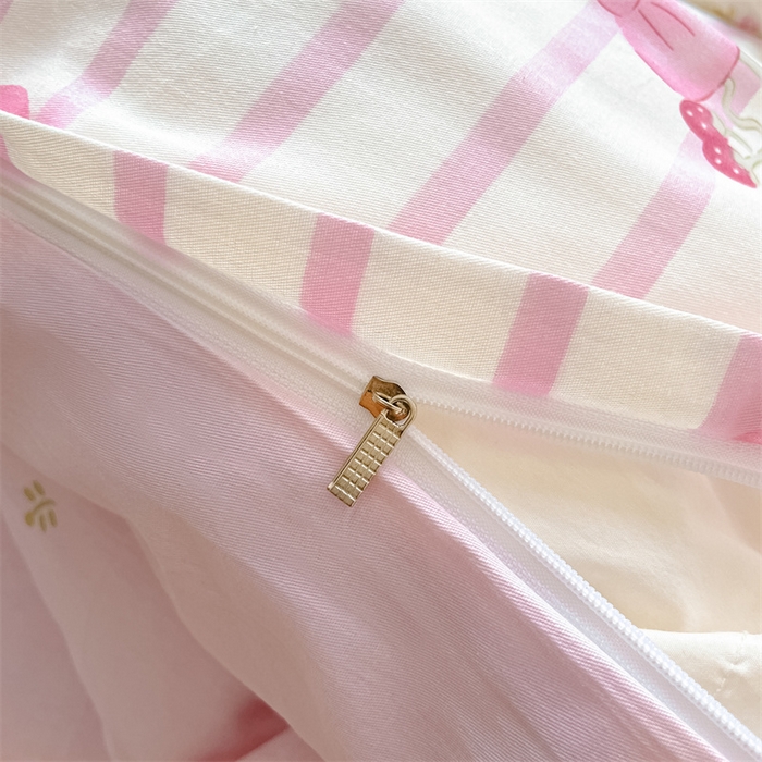 91家纺网 家纺一手货源 找家纺 澜妃 2025春夏新款12868全棉纯棉印花单被套 甜蜜蜜