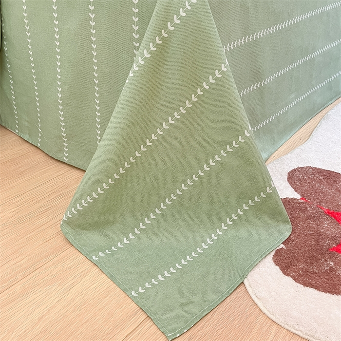 91家纺网 家纺一手货源 找家纺 澜妃 2025春夏新款12868全棉纯棉印花单被套 碧晨春泥