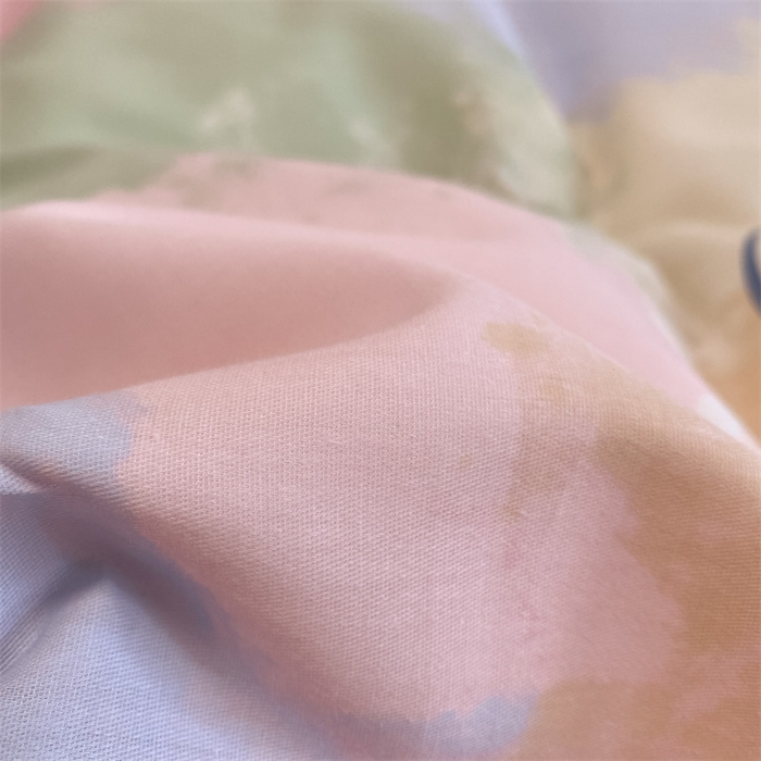 91家纺网 家纺一手货源 找家纺 澜妃 2025春夏新款12868全棉纯棉印花单被套 渲染