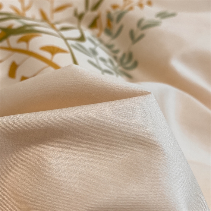 91家纺网 家纺一手货源 找家纺 澜妃 2025春夏新款12868全棉纯棉印花单被套 绿茵