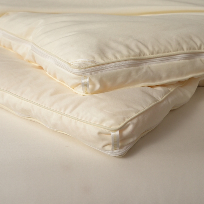 91家纺网 家纺一手货源 找家纺 丽卡家纺 2025新款柏林蚕丝花边子母被被子被芯 柏林蚕丝花边子母被-米金色