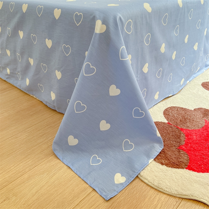 91家纺网 家纺一手货源 找家纺 澜妃 2025春夏新款12868全棉纯棉印花单被套 奶油布丁