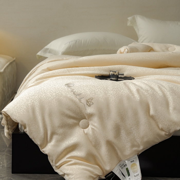 91家纺网 家纺一手货源 找家纺 （总）丽卡家纺 2025新款未来之光蚕丝被被子被芯（特殊尺寸/加厚款接受下单定制）