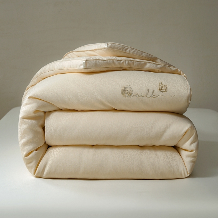 丽卡家纺 2025新款未来之光蚕丝被被子被芯（特殊尺寸/加厚款接受下单定制） 未来之光蚕丝被-卡其色