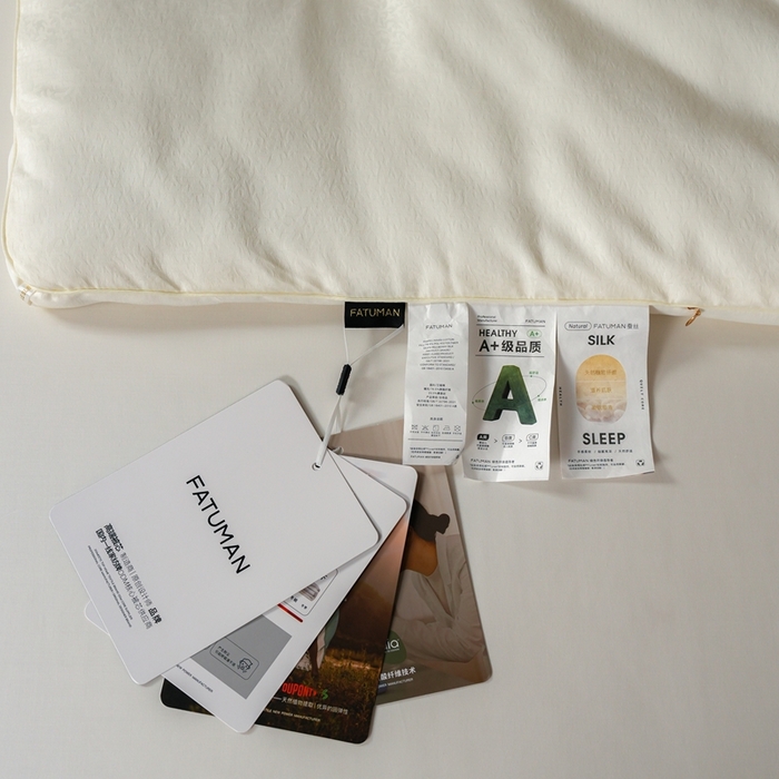 91家纺网 家纺一手货源 找家纺 丽卡家纺 2025新款未来之光蚕丝被被子被芯（特殊尺寸/加厚款接受下单定制） 未来之光蚕丝被-米白色