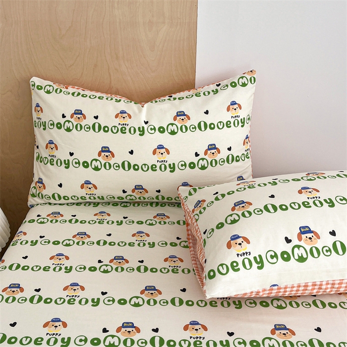 91家纺网 家纺一手货源 找家纺 澜妃 2025春夏新款12868全棉纯棉印花单被套 比得