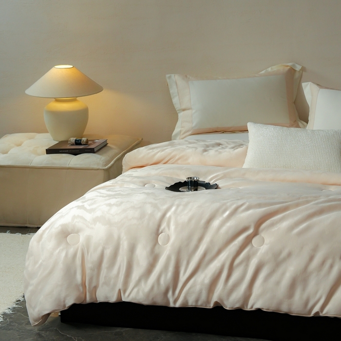 91家纺网 家纺一手货源 找家纺 丽卡家纺 2025新款森婷燕窝被被子被芯（特殊尺寸/加厚款接受下单定制） 森婷燕窝被-卡其色