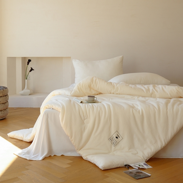 91家纺网 家纺一手货源 找家纺 （总）丽卡家纺 2025新款皇家无染大豆被被子被芯（特殊尺寸/加厚款接受下单定制）