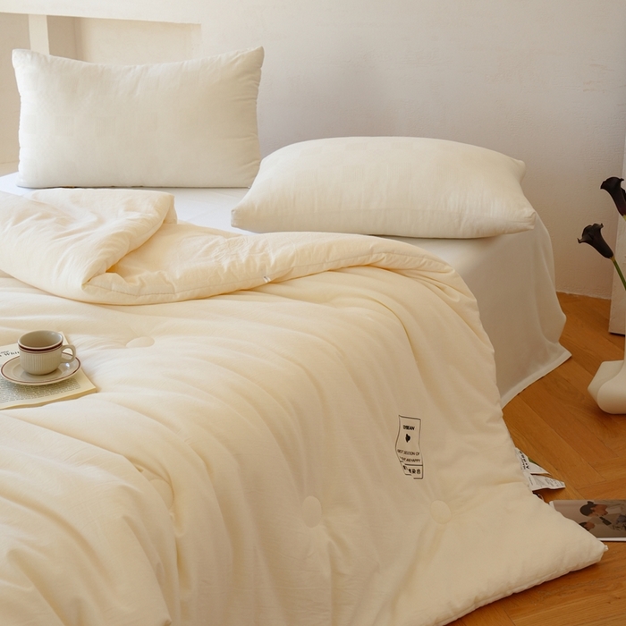 91家纺网 家纺一手货源 找家纺 （总）丽卡家纺 2025新款皇家无染大豆被被子被芯（特殊尺寸/加厚款接受下单定制）