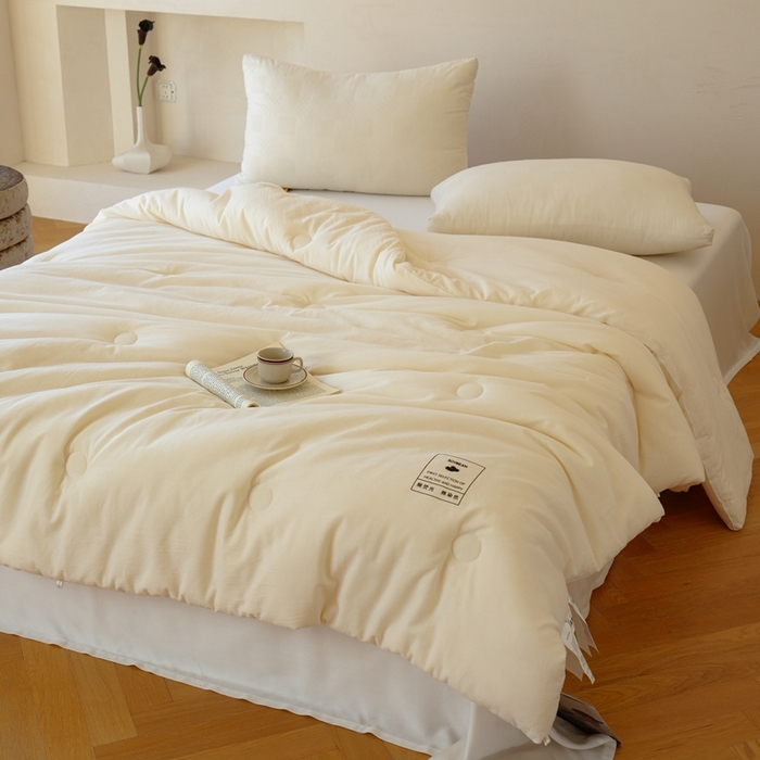 91家纺网 家纺一手货源 找家纺 （总）丽卡家纺 2025新款皇家无染大豆被被子被芯（特殊尺寸/加厚款接受下单定制）