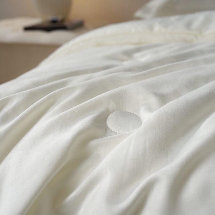 91家纺网 家纺一手货源 找家纺 丽卡家纺 2025新款森婷燕窝被被子被芯（特殊尺寸/加厚款接受下单定制） 森婷燕窝被-米白色