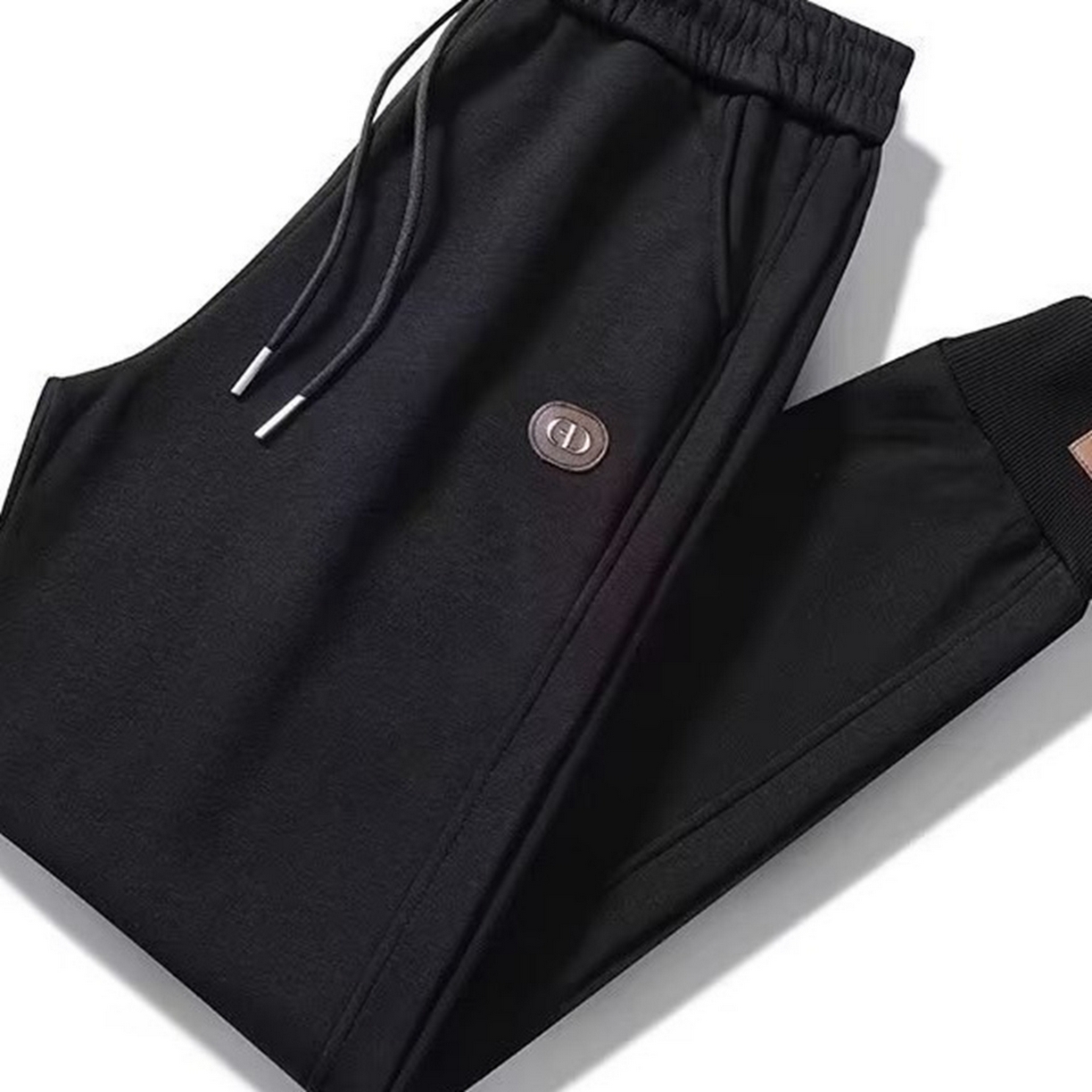 91家纺网 家纺一手货源 找家纺 洛兰沙家居馆【只代发】【只代发】 2025新款舒适休闲哈伦裤18 黑色