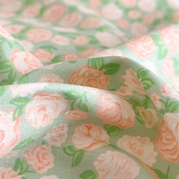 91家纺网 家纺一手货源 找家纺 澜妃 2025春夏新款12868全棉纯棉印花单被套 蕾丝花语