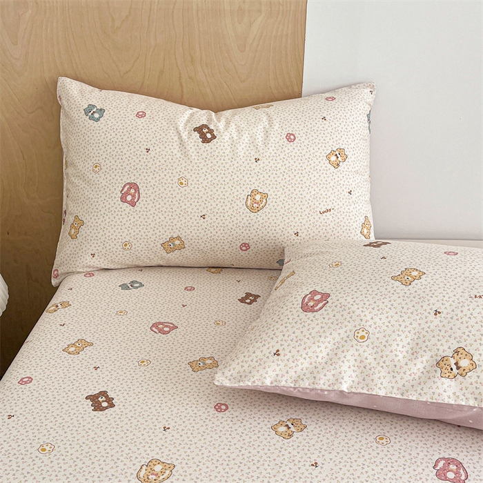 91家纺网 家纺一手货源 找家纺 澜妃 2025春夏新款12868全棉纯棉印花单被套 甜心蜜趣