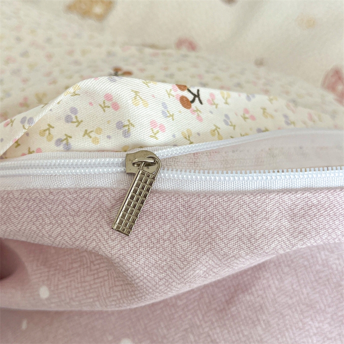 91家纺网 家纺一手货源 找家纺 澜妃 2025春夏新款12868全棉纯棉印花单被套 甜心蜜趣