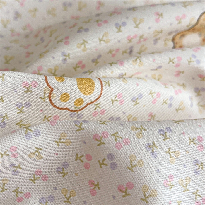 91家纺网 家纺一手货源 找家纺 澜妃 2025春夏新款12868全棉纯棉印花单被套 甜心蜜趣