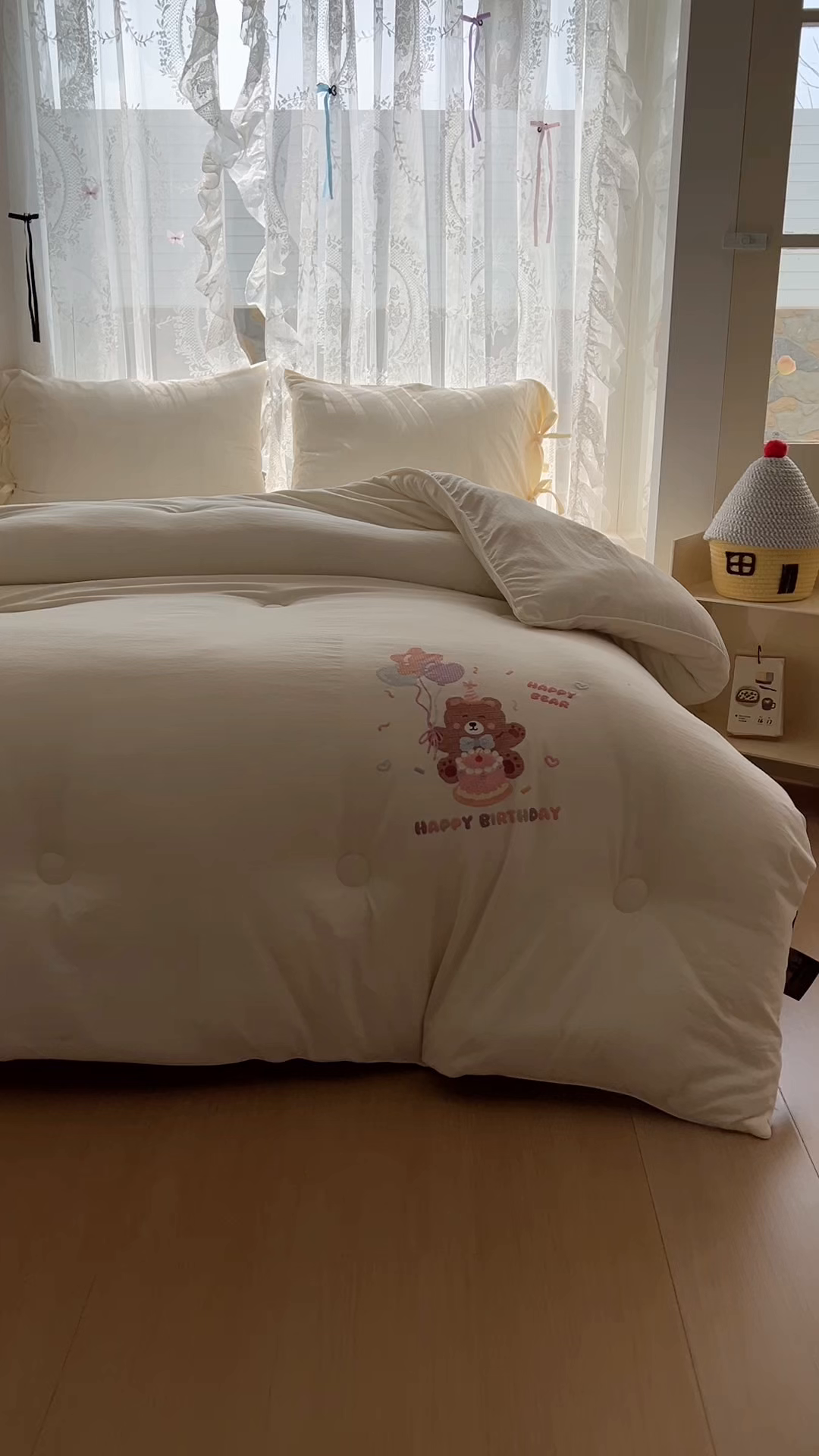 91家纺网 家纺一手货源 找家纺 漫仙阁家纺 2025年新款烫画糯糯棉被子春秋被冬被 单人双人被子 小浣熊