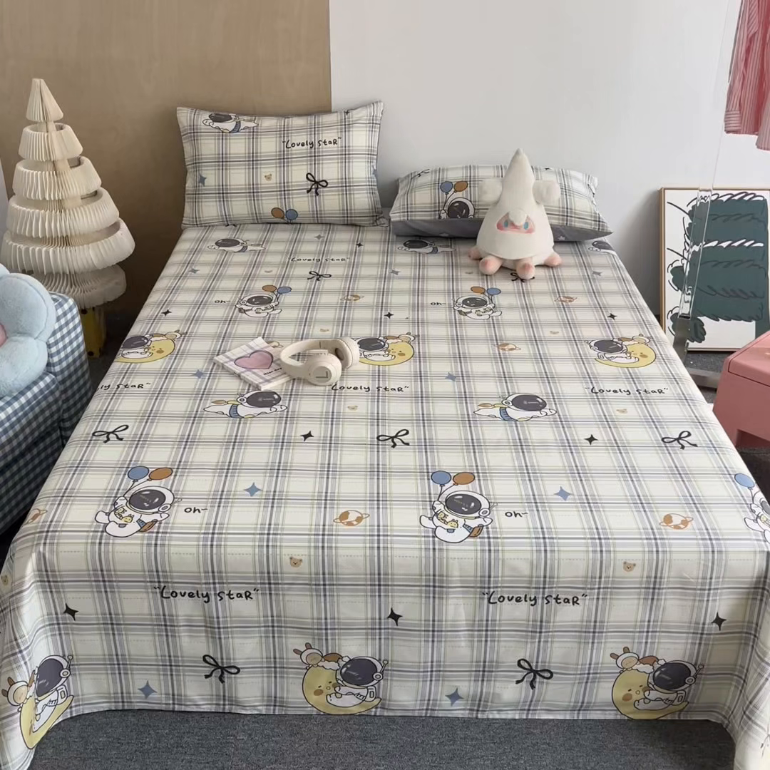 91家纺网 家纺一手货源 找家纺 （总）澜妃 2025新款12868全棉纯棉印花床单