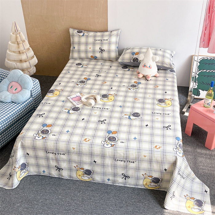 91家纺网 家纺一手货源 找家纺 （总）澜妃 2025新款12868全棉纯棉印花床单