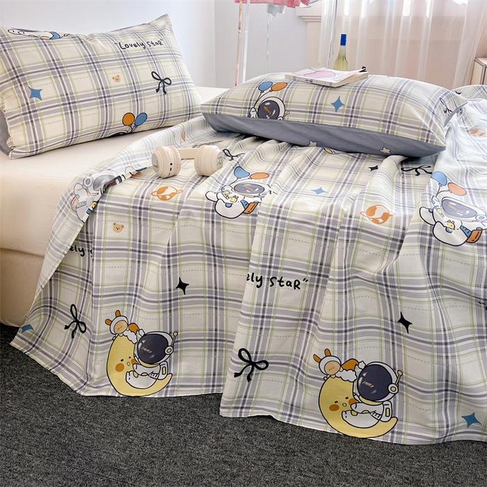 91家纺网 家纺一手货源 找家纺 （总）澜妃 2025新款12868全棉纯棉印花床单