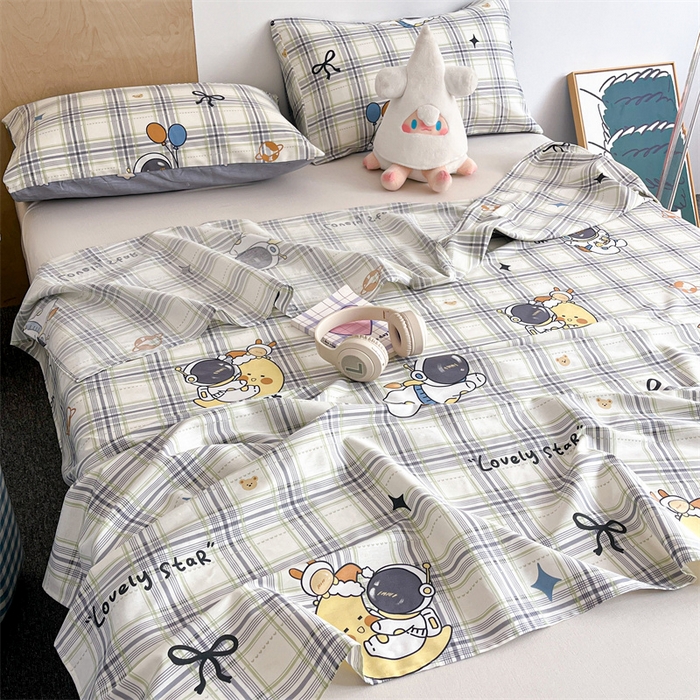 91家纺网 家纺一手货源 找家纺 （总）澜妃 2025新款12868全棉纯棉印花床单