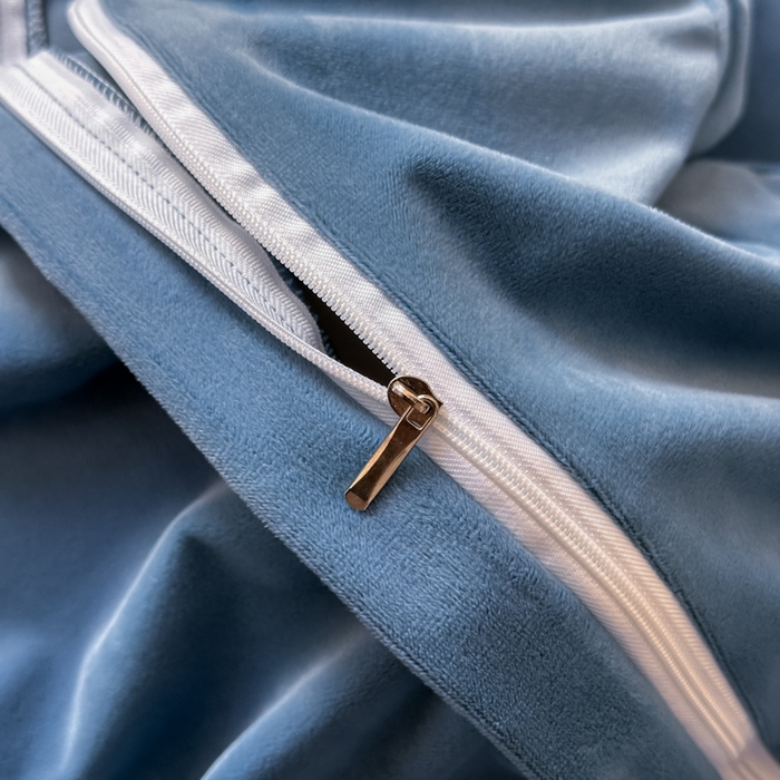 91家纺网 家纺一手货源 找家纺 （总）鸿织源2025新款-茶颜系列 宝宝绒宽边四件套