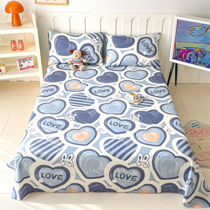 91家纺网 家纺一手货源 找家纺 （总）澜妃 2025新款12868全棉纯棉印花床单