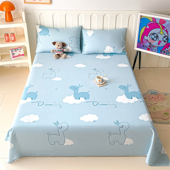 91家纺网 家纺一手货源 找家纺 （总）澜妃 2025新款12868全棉纯棉印花床单