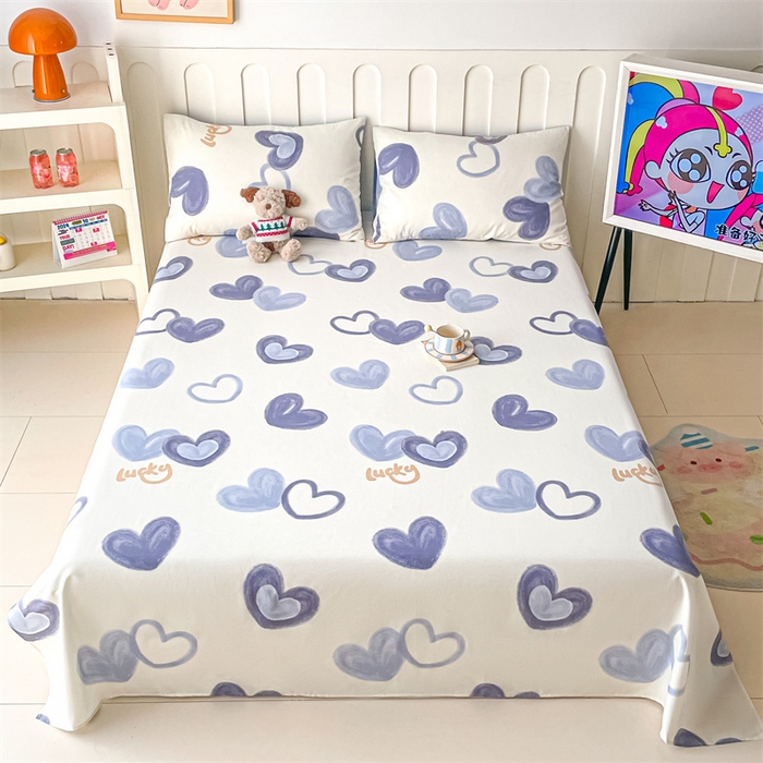 91家纺网 家纺一手货源 找家纺 （总）澜妃 2025新款12868全棉纯棉印花床单