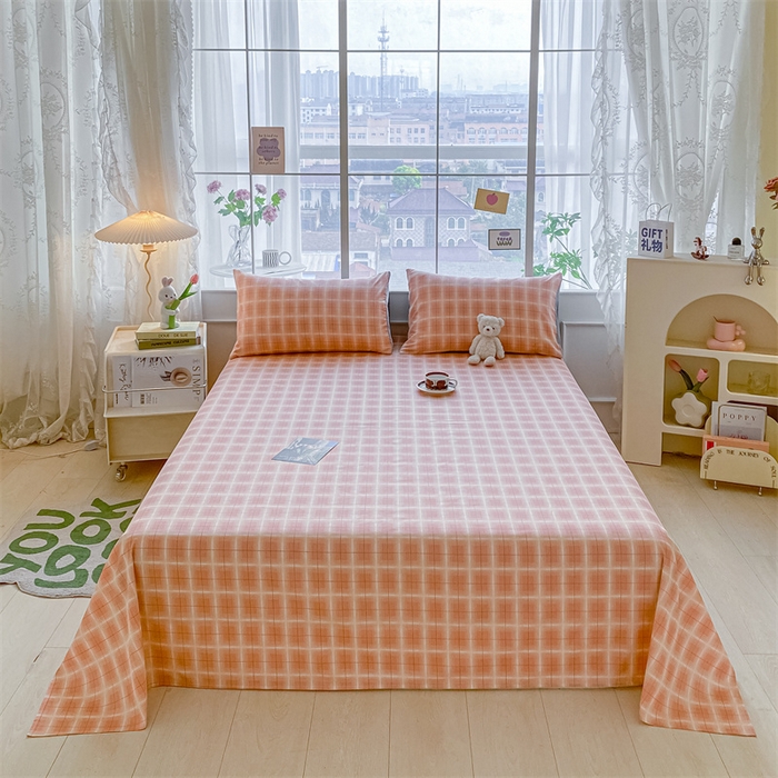 91家纺网 家纺一手货源 找家纺 （总）澜妃 2025新款12868全棉纯棉印花床单