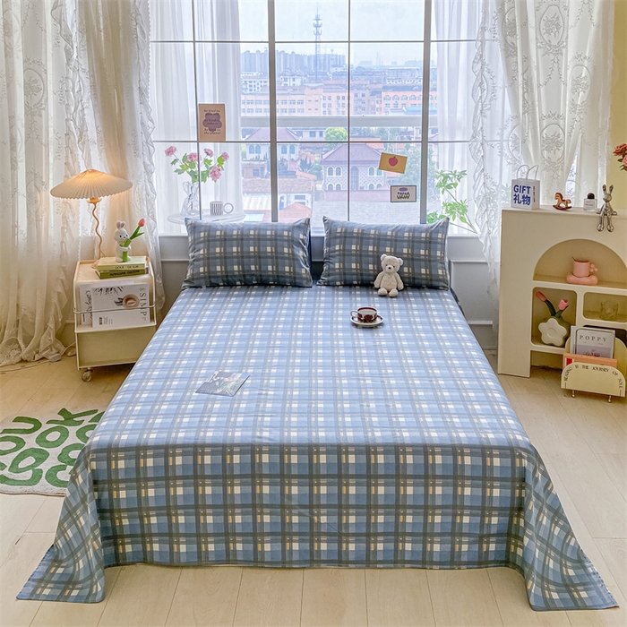 91家纺网 家纺一手货源 找家纺 （总）澜妃 2025新款12868全棉纯棉印花床单